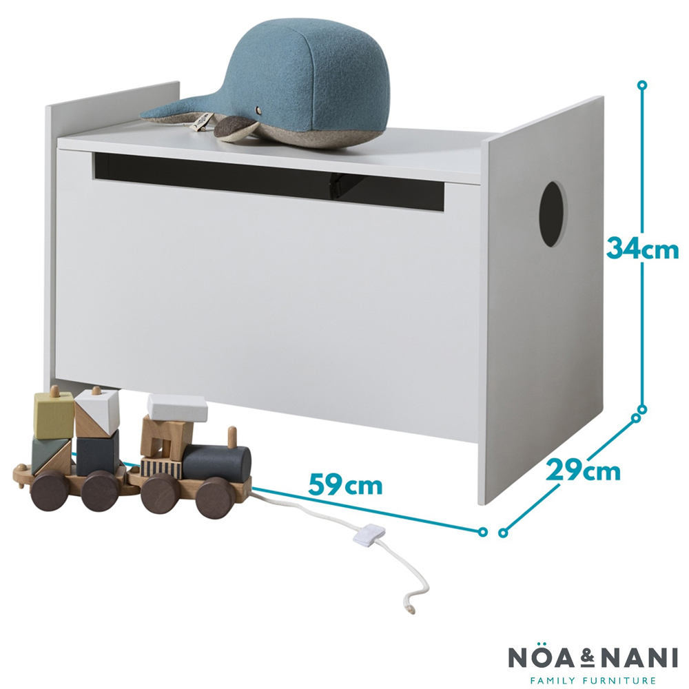 Noa and Nani Ida White Toy Box Image 7