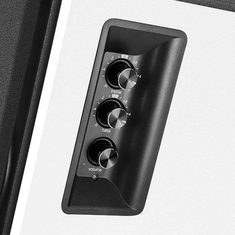 Edifier R1700BT 2.0 White Bluetooth Bookshelf Speaker Set 66W Image 4