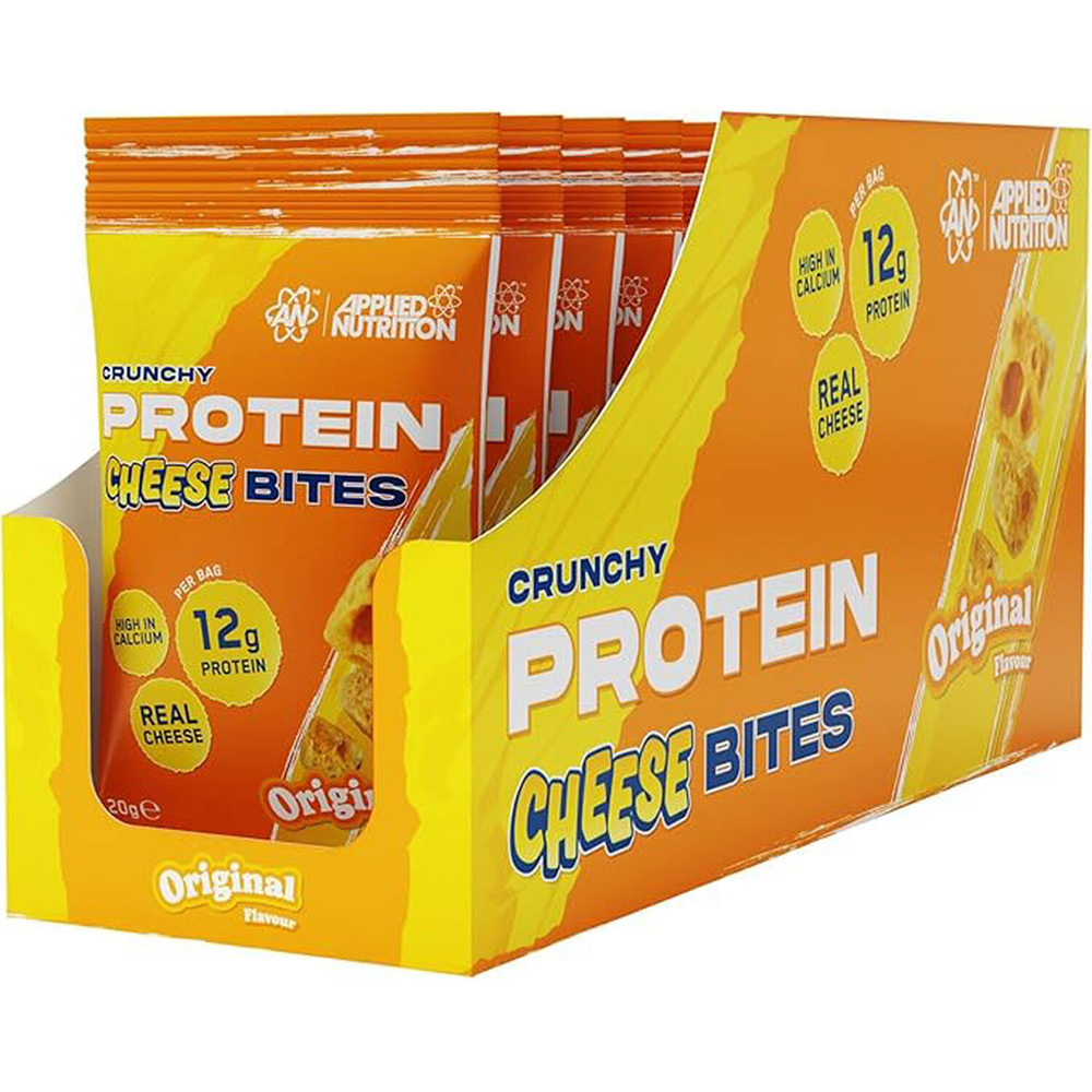 Applied Nutrition Crunchy Protein Cheese Bites Original Cheddar Image 3