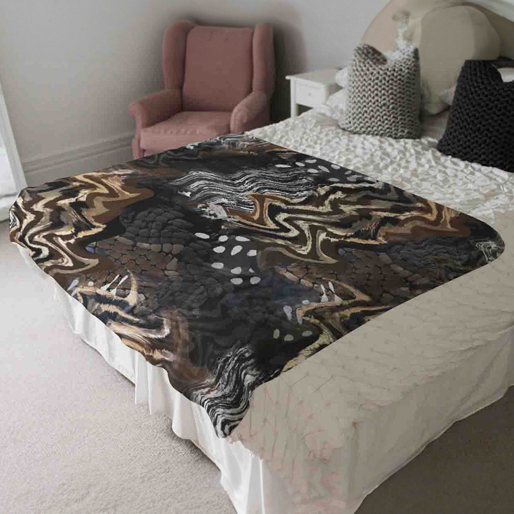 Benjamin Tate Design African Print Blanket 120 x 150cm Image 2