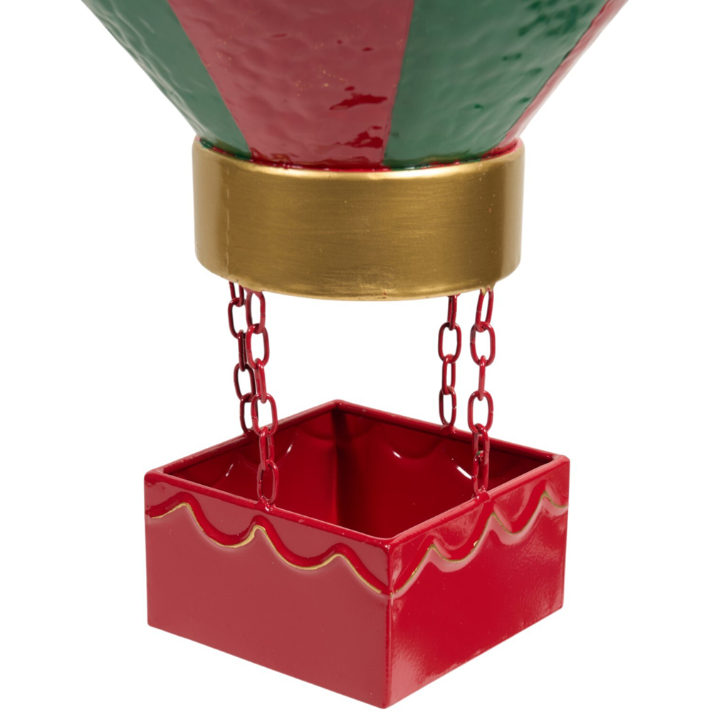 Crimson and Gold Christmas Balloon Decoration Image 3