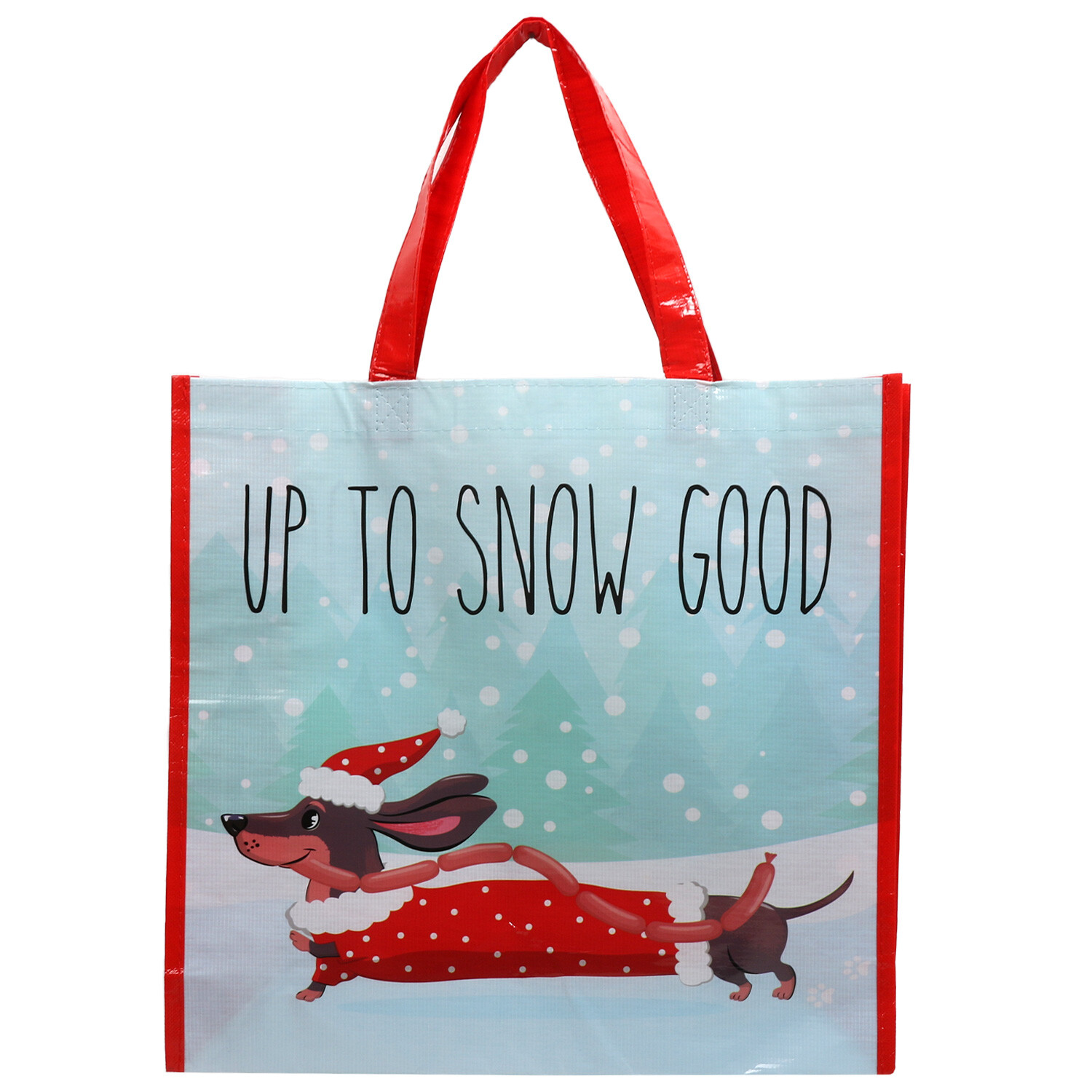 Up To Snow Good Xmas Shopper Bag Image 1