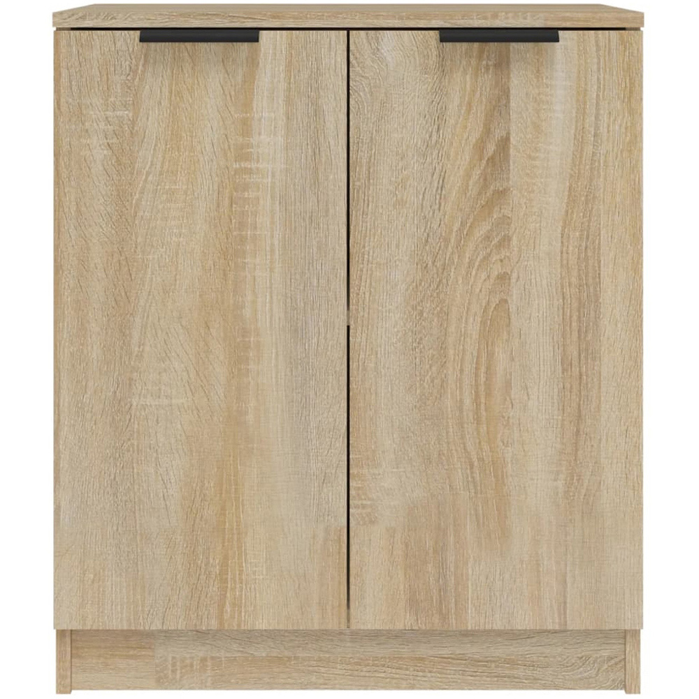 vidaXL 2 Door Sonoma Oak Sideboard Image 3