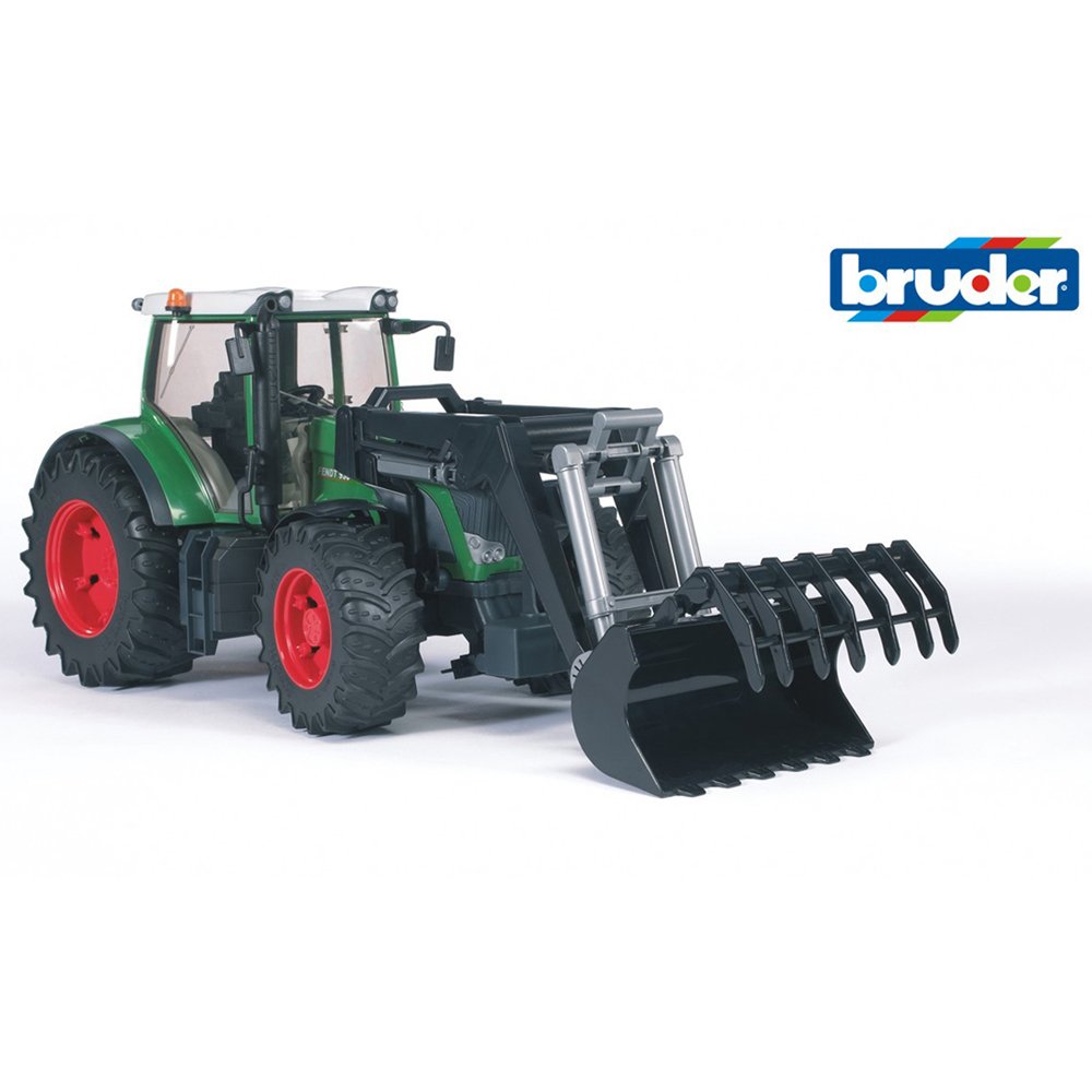 Bruder Kids Fendt 936 Vario with Front Loader Playset Model Image 5