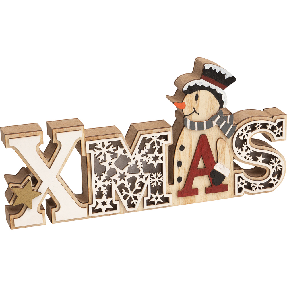 Xmas Haus Christmas Wooden Light Up Xmas Display Image 3