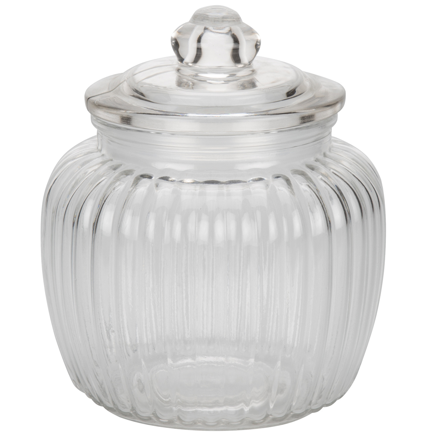 My Home Glass Jar with Lid 15.5cm Image