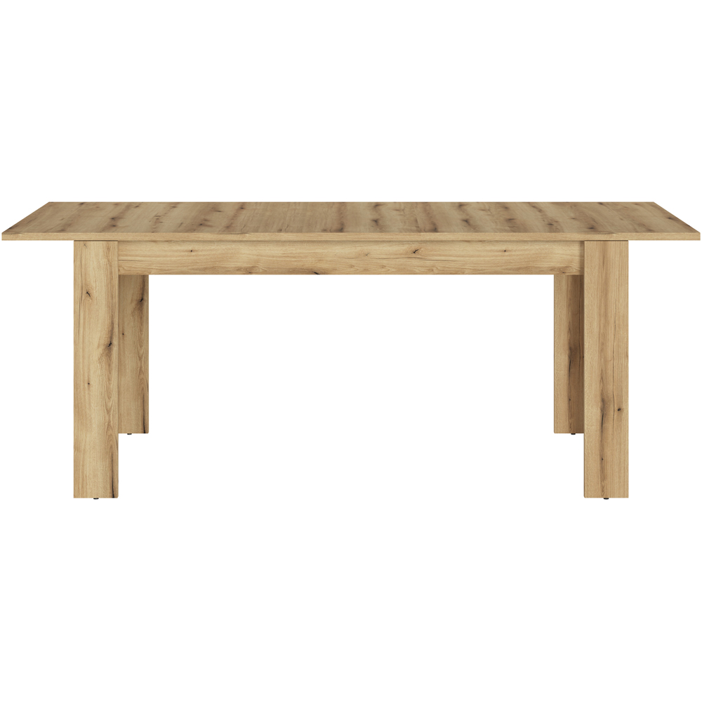 Florence Celesto 6 Seater Extending Dining Table Oak Image 3