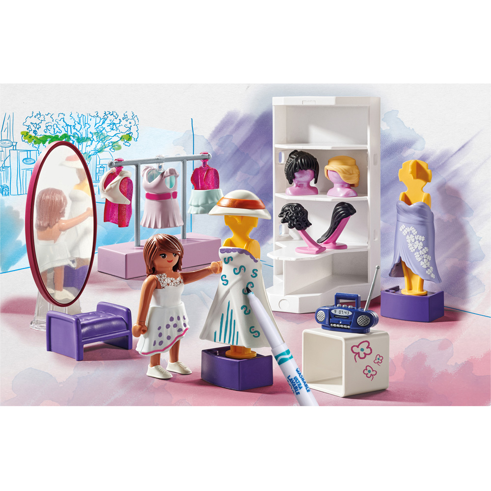 Playmobil Colour Dressing Room Playset 45 Piece Image 5
