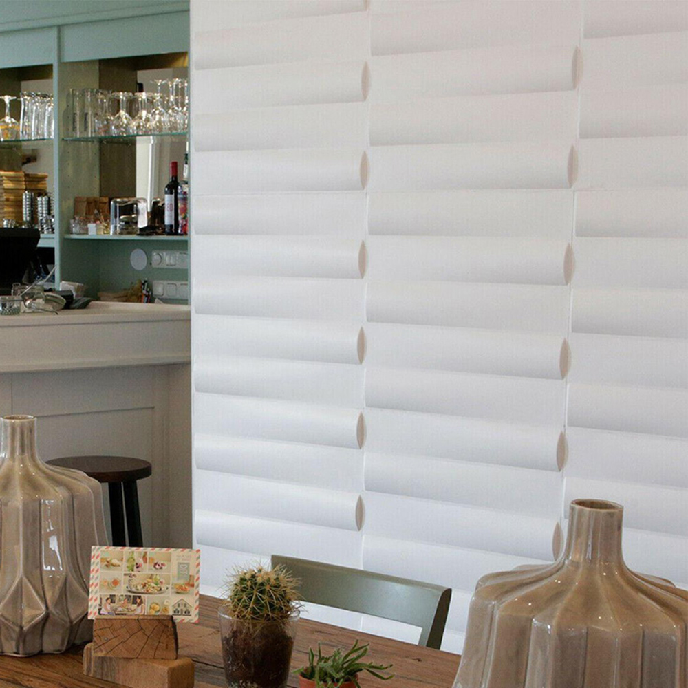 Walplus Off White Jayden 3D Wall Panel 12 Pack Image 1