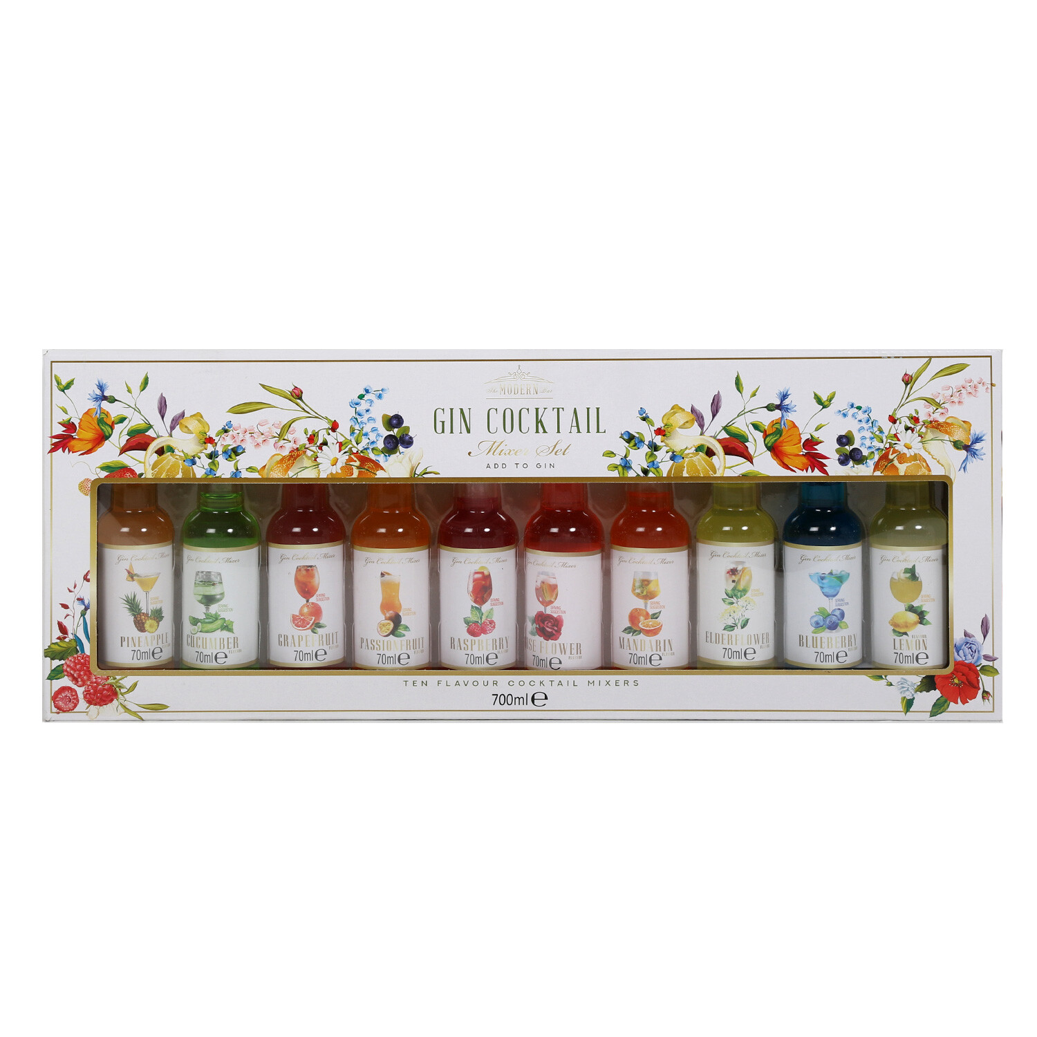 Pack of 10 Gin Cocktail Mixers Image