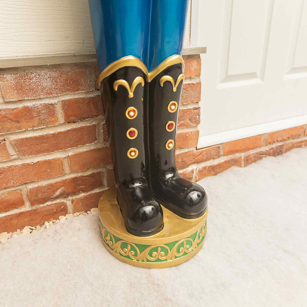 The Christmas Centre Multicolour LED Lights Traditional Nutcracker Soldier 5.5ft Image 6