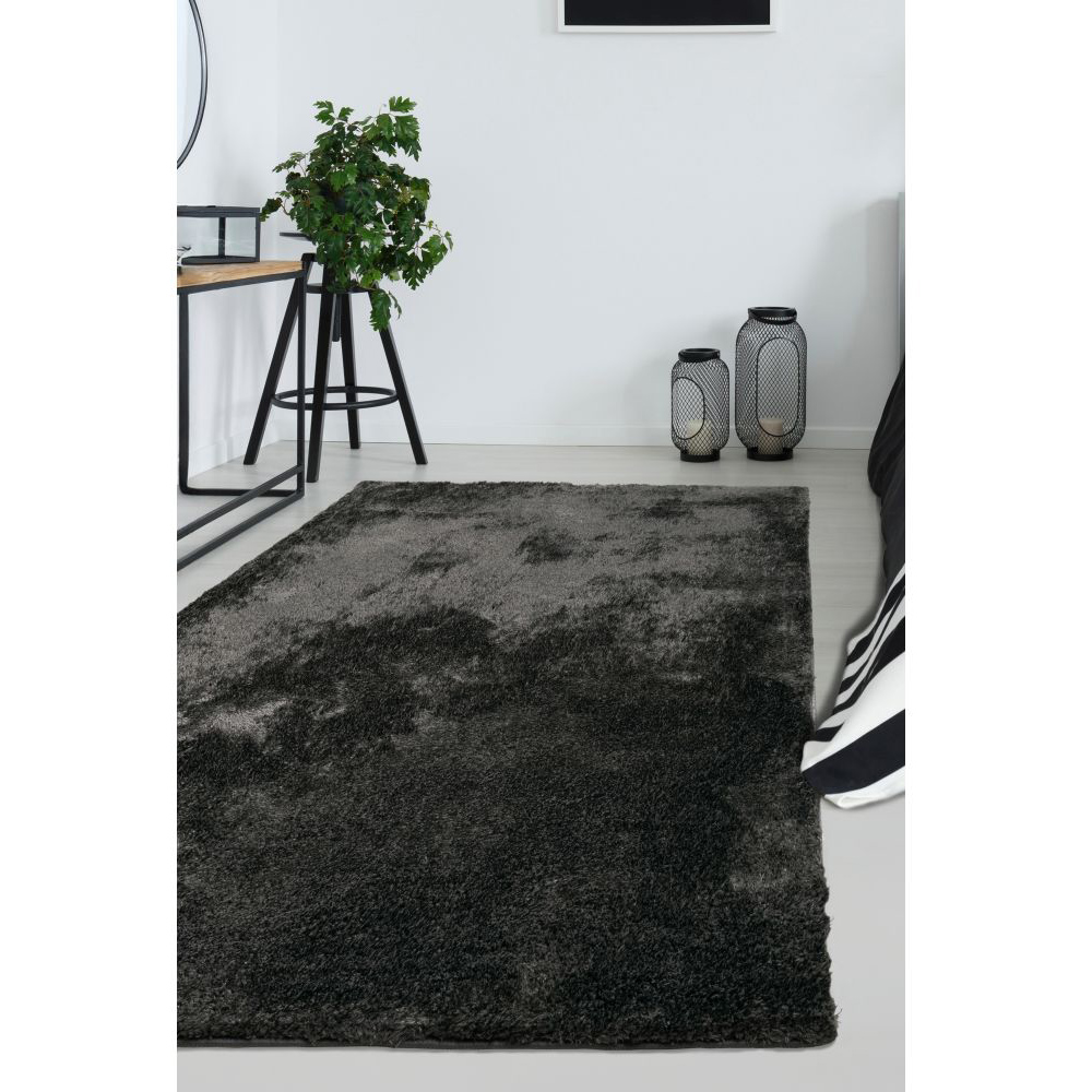 Homemaker Grey Shaggy Ultra Cosy Rug 115 x 160cm Image 4