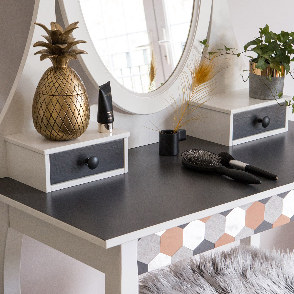 d-c-fix Matt Anthracite Grey Sticky Back Plastic Vinyl Wrap Film 67.5cm x 5m Image 3