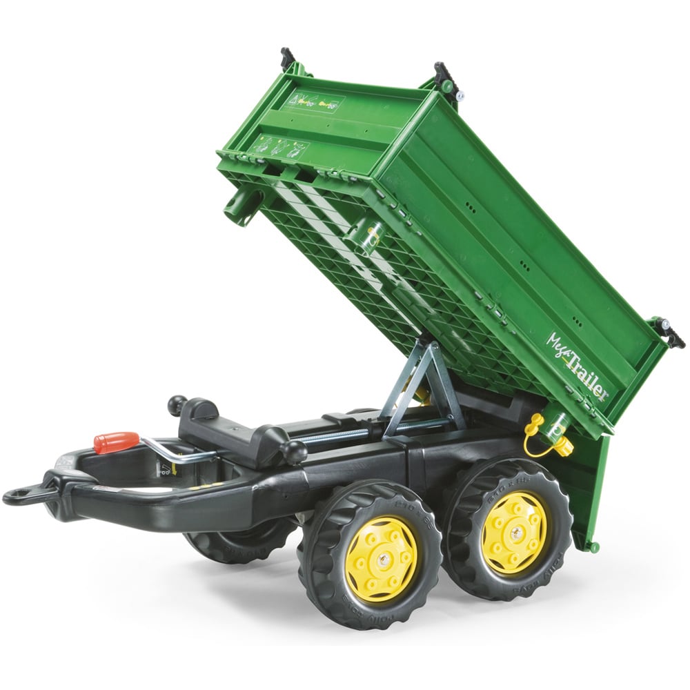 Rolly Toys John Deere Green Mega Trailer Image 2