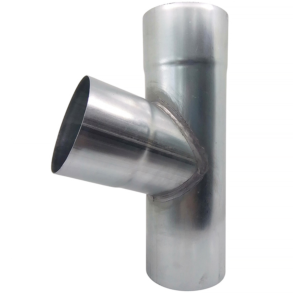 Metal Gutta Stainless Steel Downpipe 72 Degree Branch Image 3