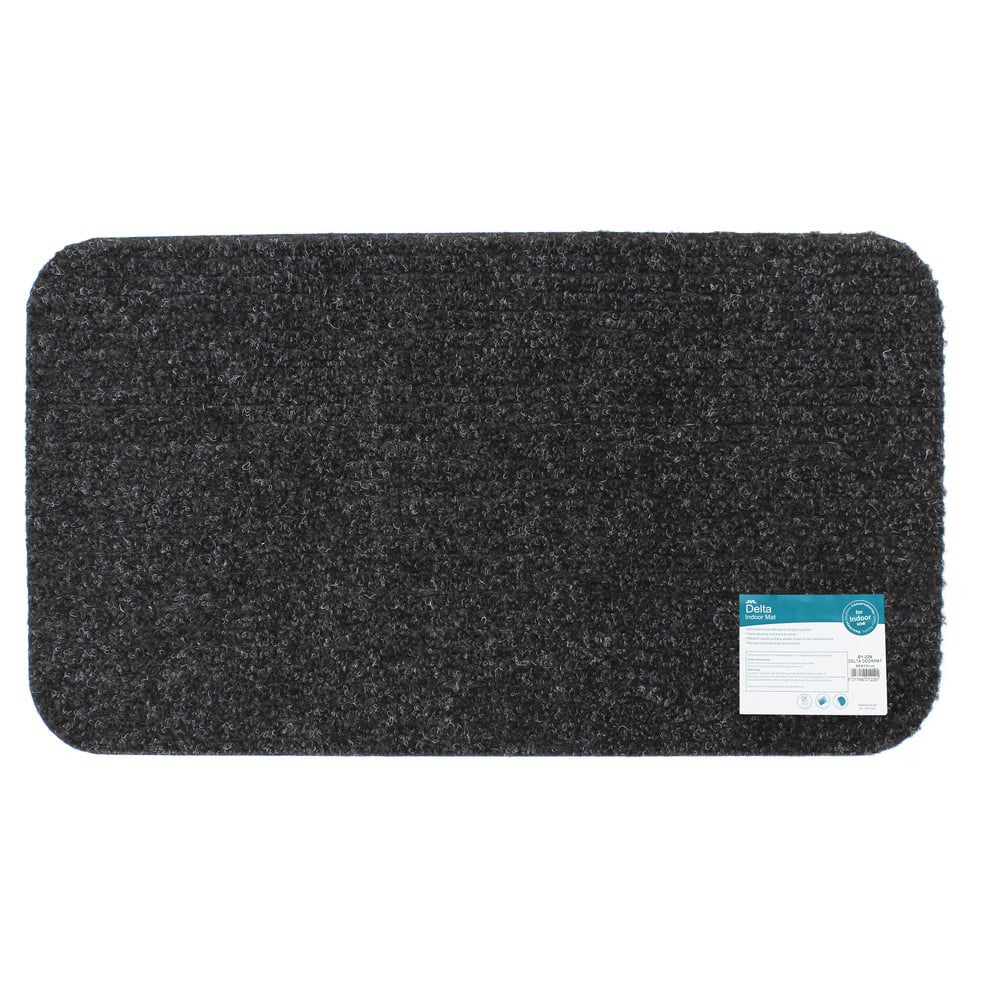 JVL Delta Brown Indoor Door Mat 40 x 70cm Image 2