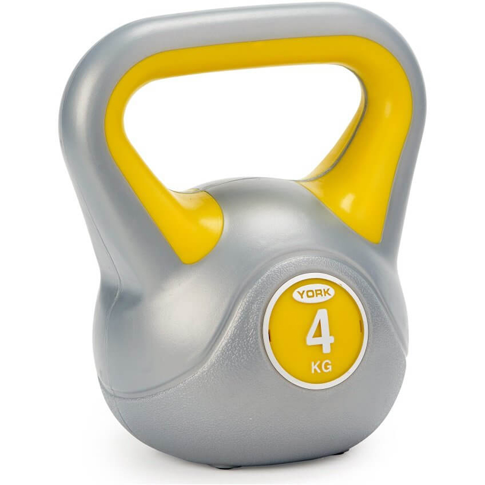 York Vinyl Kettlebell Set 3 Pack Image 4