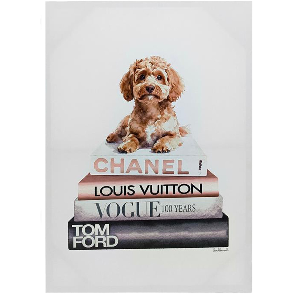 Cockapoo Fashion Canvas Image 1