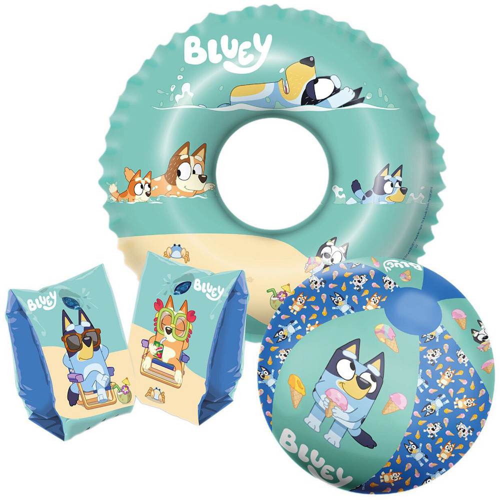 Bluey or Paw Patrol Inflatable Set Multicolour Image 2