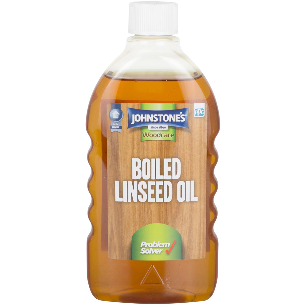 Johnstone's Woodcare Boiled Linseed Oil 500ml Image