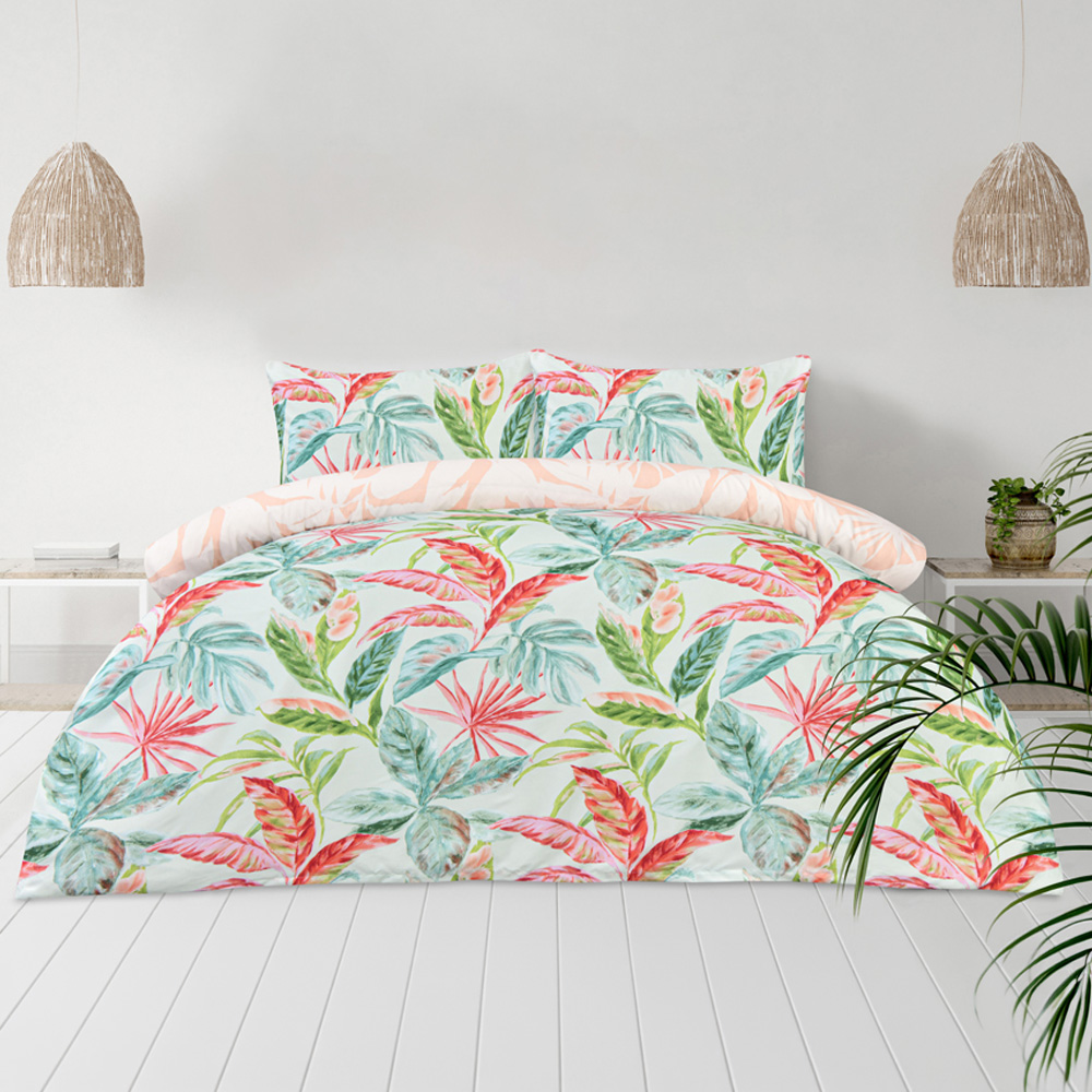 Smart Living Double Exotic Palms Duvet Set Image 1
