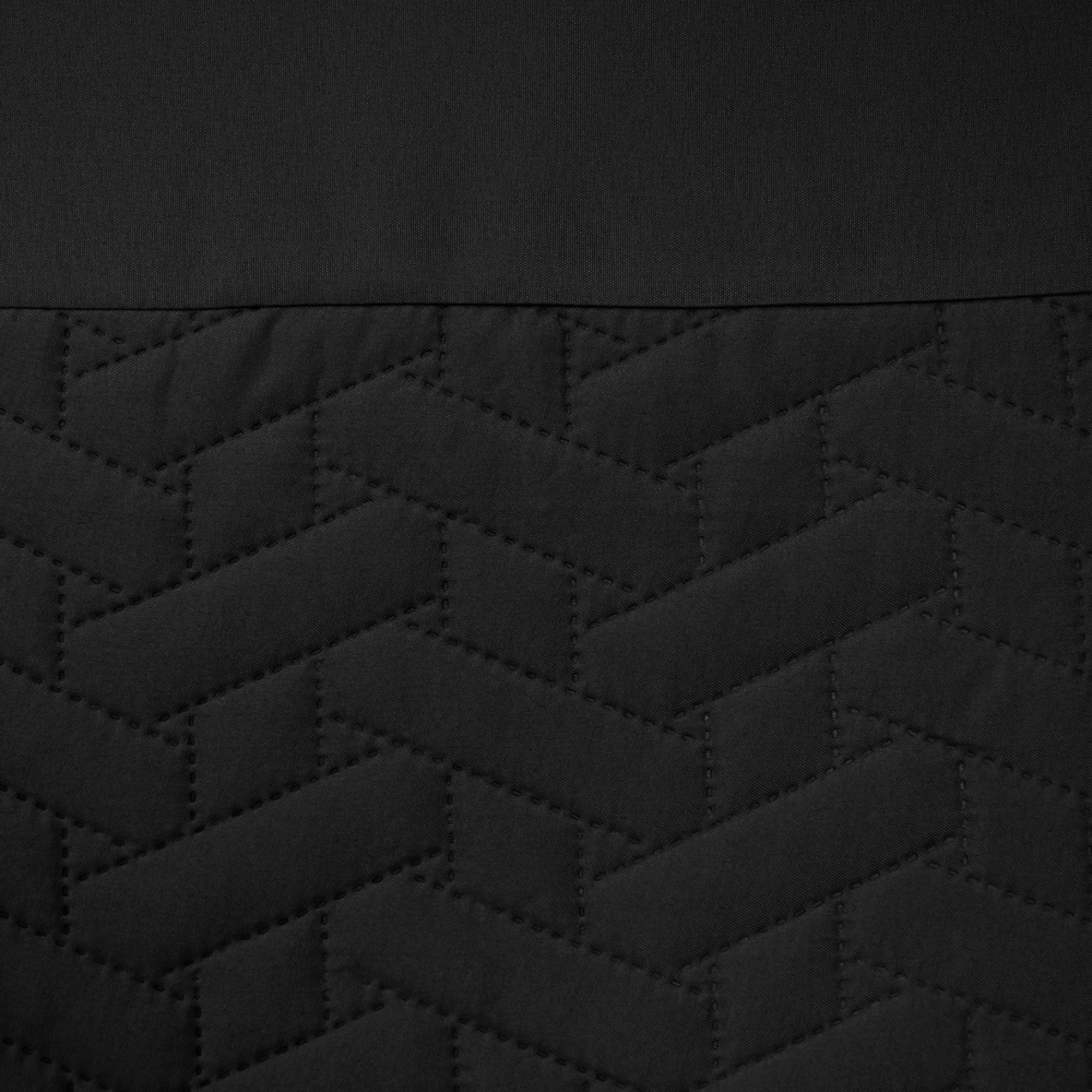 Velosso King Size Black Quilted Geo Duvet Set Image 3