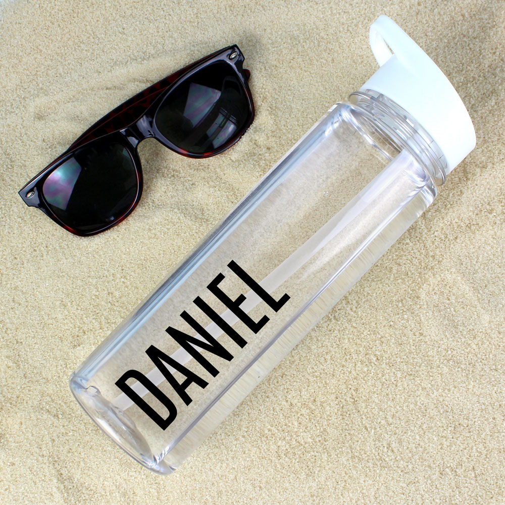 Personalised Memento Name Only Water Bottle 750ml Image 2
