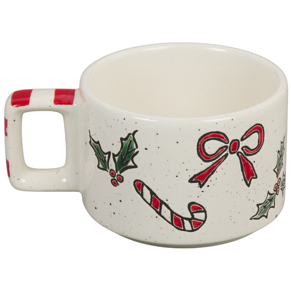 Set of 4 Jolly Santa Stacking Mugs Image 10