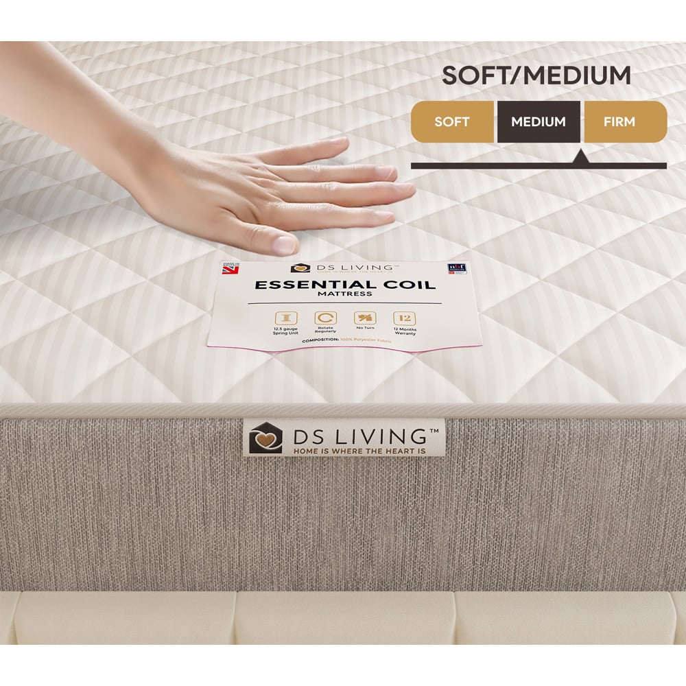 DS Living Ortho Small Double Bonnell Spring Mattress with Comfort Layers Image 5