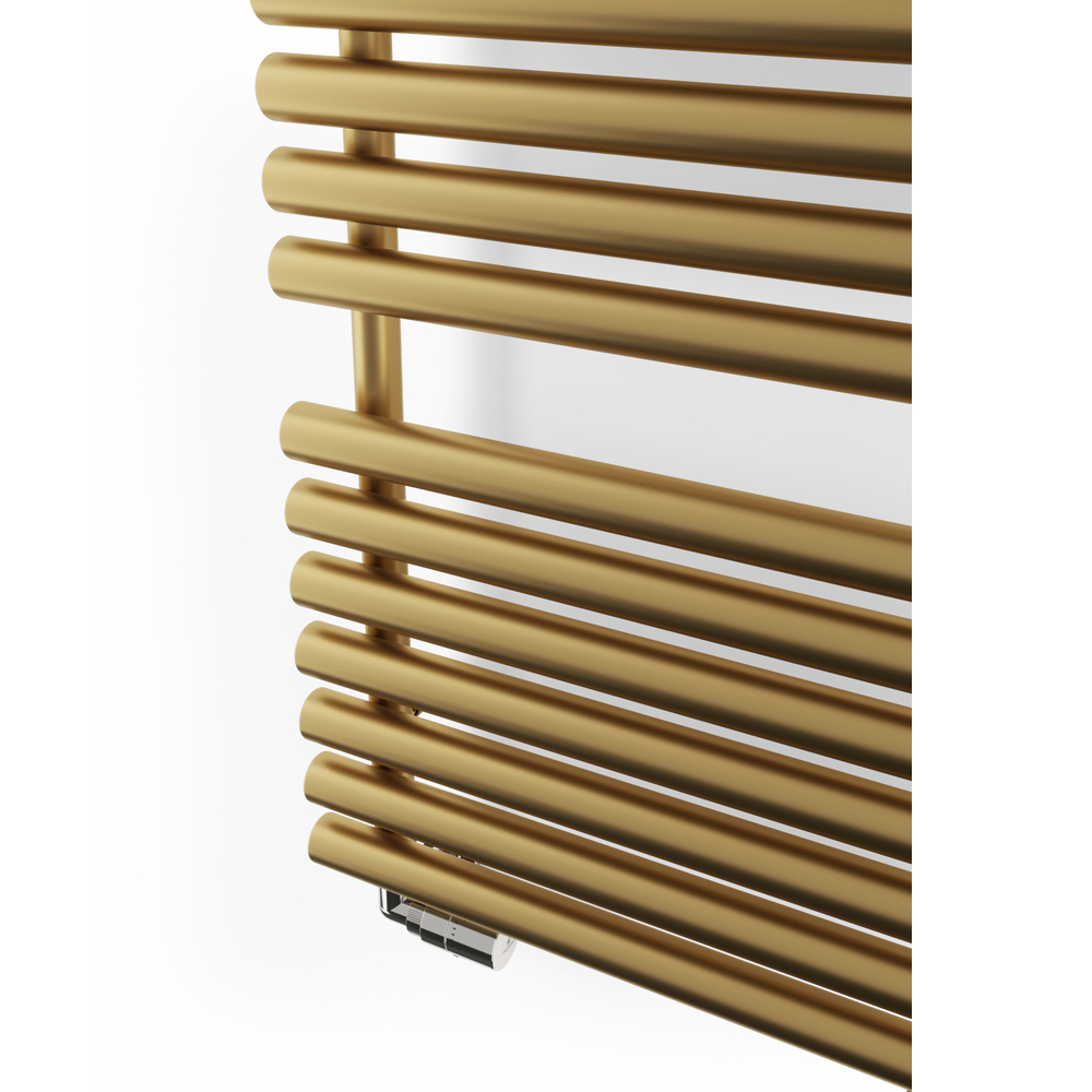 Terma Rolo Towel 2629BTU Brass Heated Towel Rail 1360 x 520mm Image 5