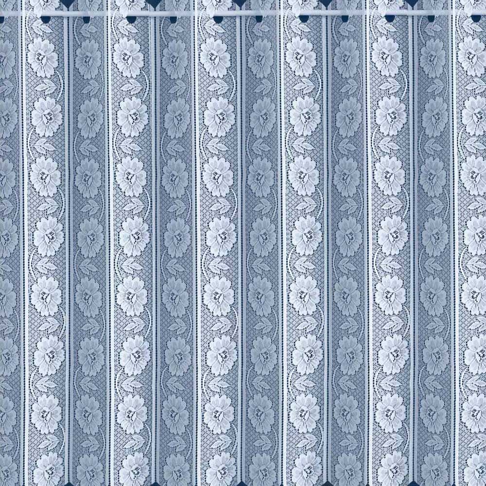 Tyrone Textiles Vertical Pleated Milan Lace Blind Floral 183cm Image 2