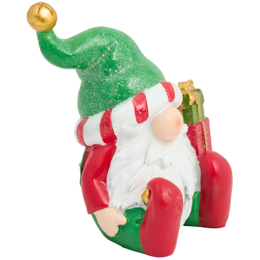 Gonk Elf Decoration - Green & Red Image 2