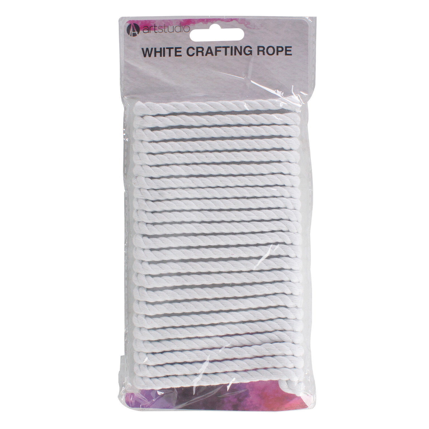 White Crafting Rope - White Image