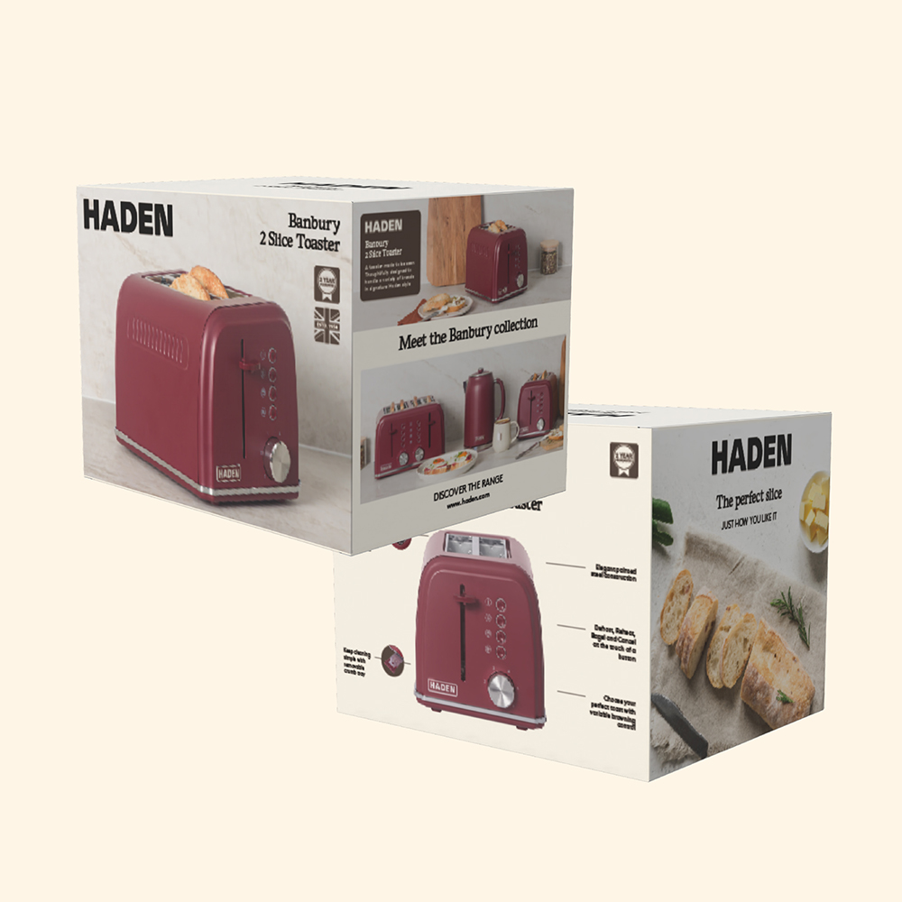 Haden Banbury 214751 Berry 2 Slice Toaster Image 7