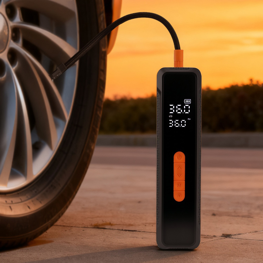 Traderight 150PSI Rechargeable Portable Car Tyre Inflator with Accessories Image 4