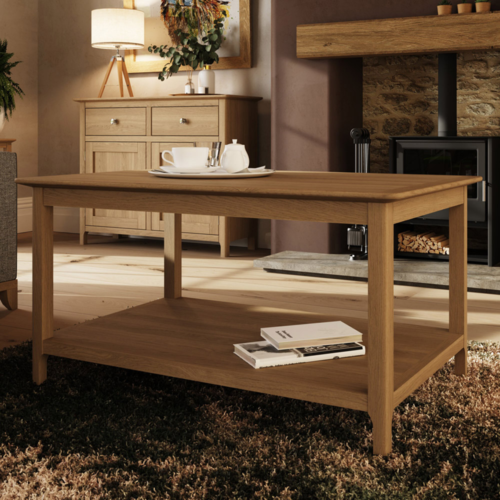 FWStyle Taberno Oak Coffee Table Image 1