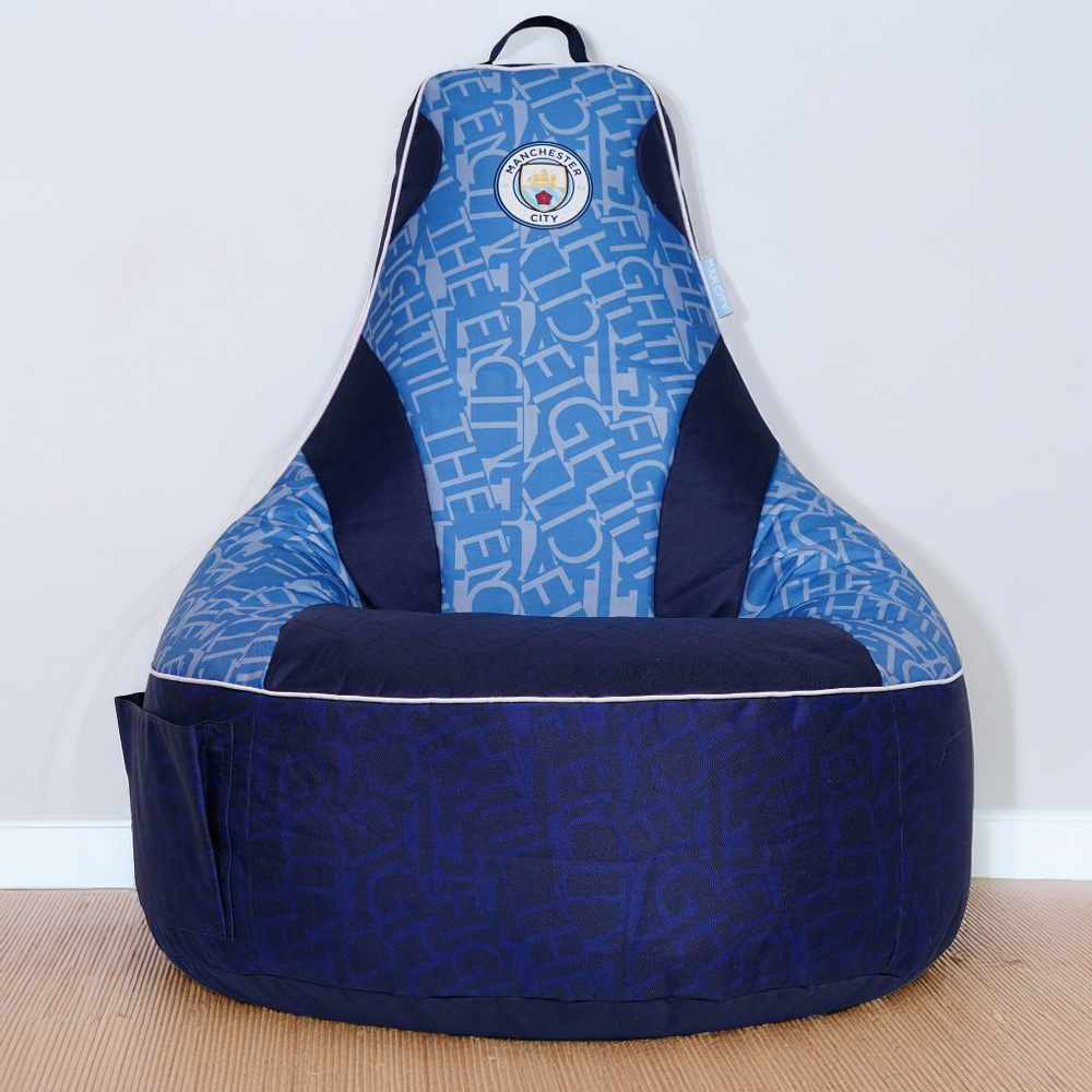 Kaikoo Manchester City Bean Bag Gaming Chair Image 1