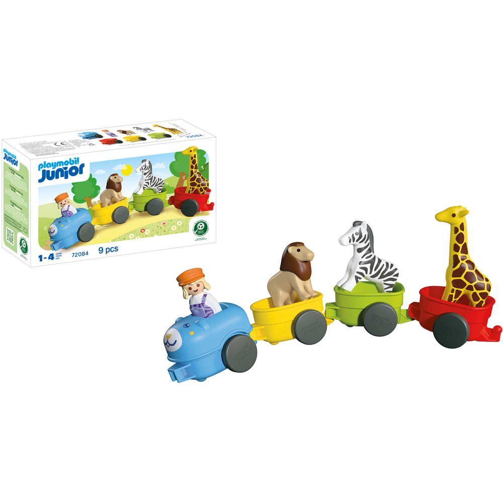 Playmobil Junior Animal Train Playset Image 3