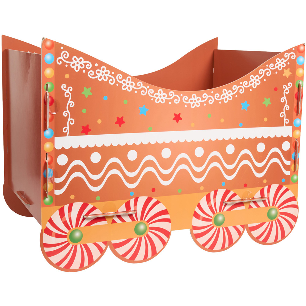 Large Gingerbread Train Present Hamper Kit Image 6