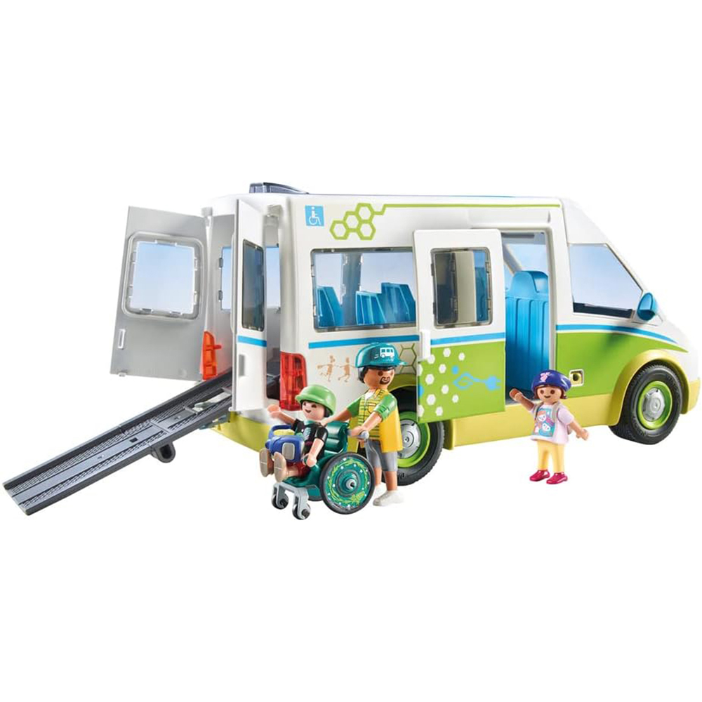 Playmobil School Bus Playset 53 Piece Image 3