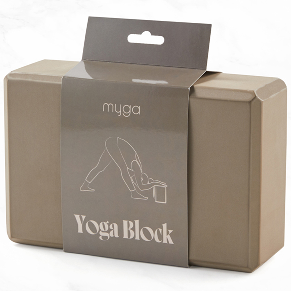Myga Wood Yoga Block 2 Pack Image 4
