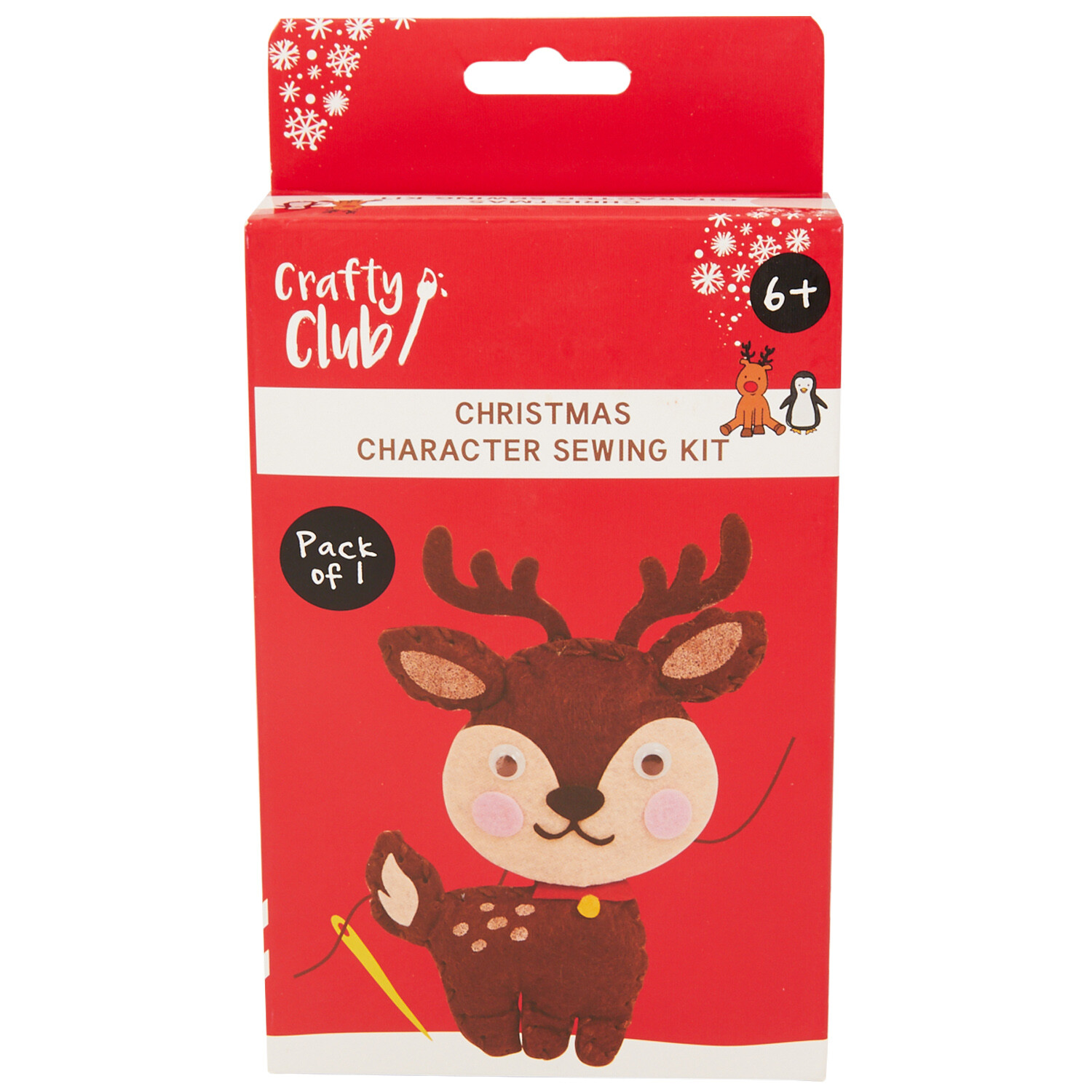 Christmas Character Sewing Kit - Multicolour Image 1