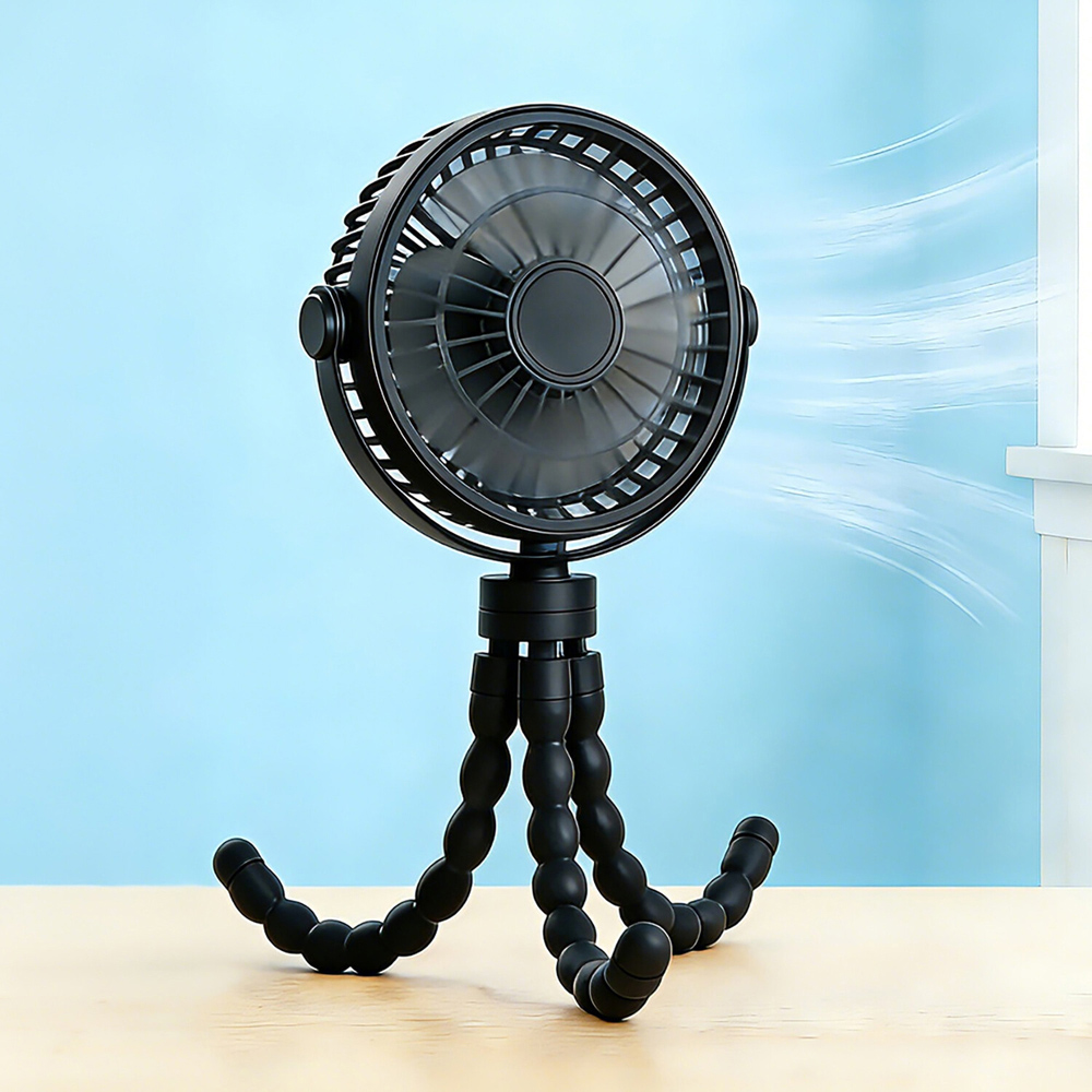 Icycool Flexible Leg Rechargeable Fan Image 8