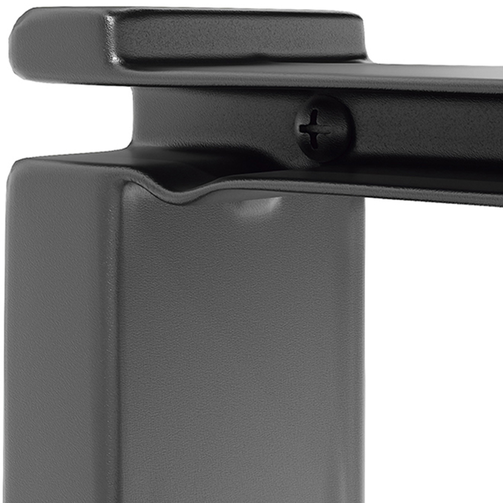 Living and Home Dark Grey Curved Door and Window Canopy 1.6 x 1.0m Image 6