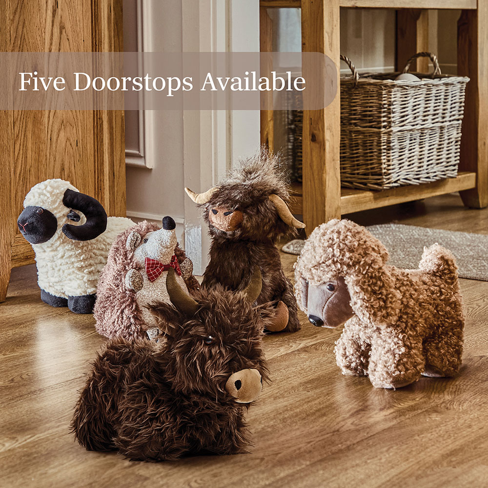 Benross Anika Highland Cow Doorstop Image 5