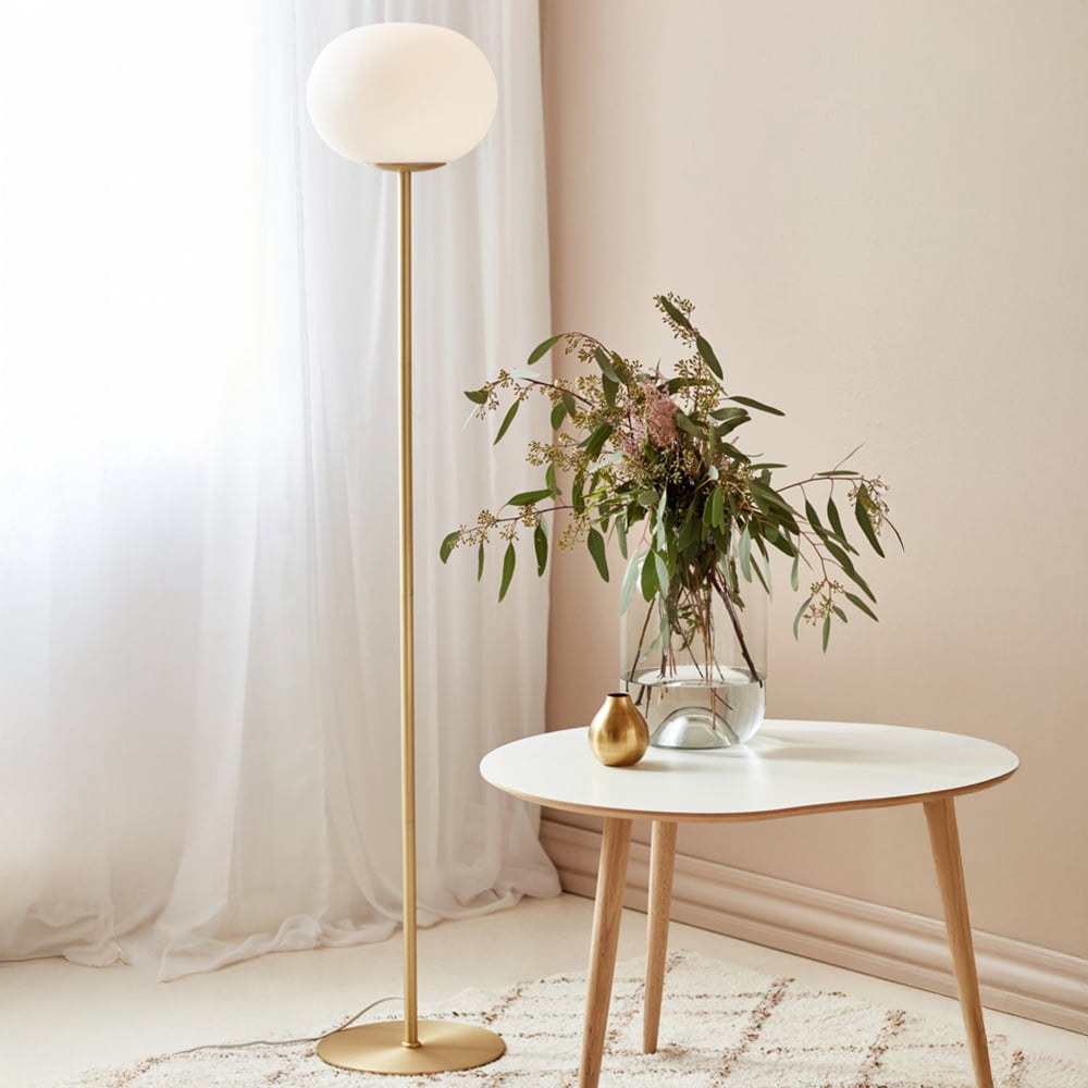 Nordlux Alton 27 Brass Floor Lamp Image 6