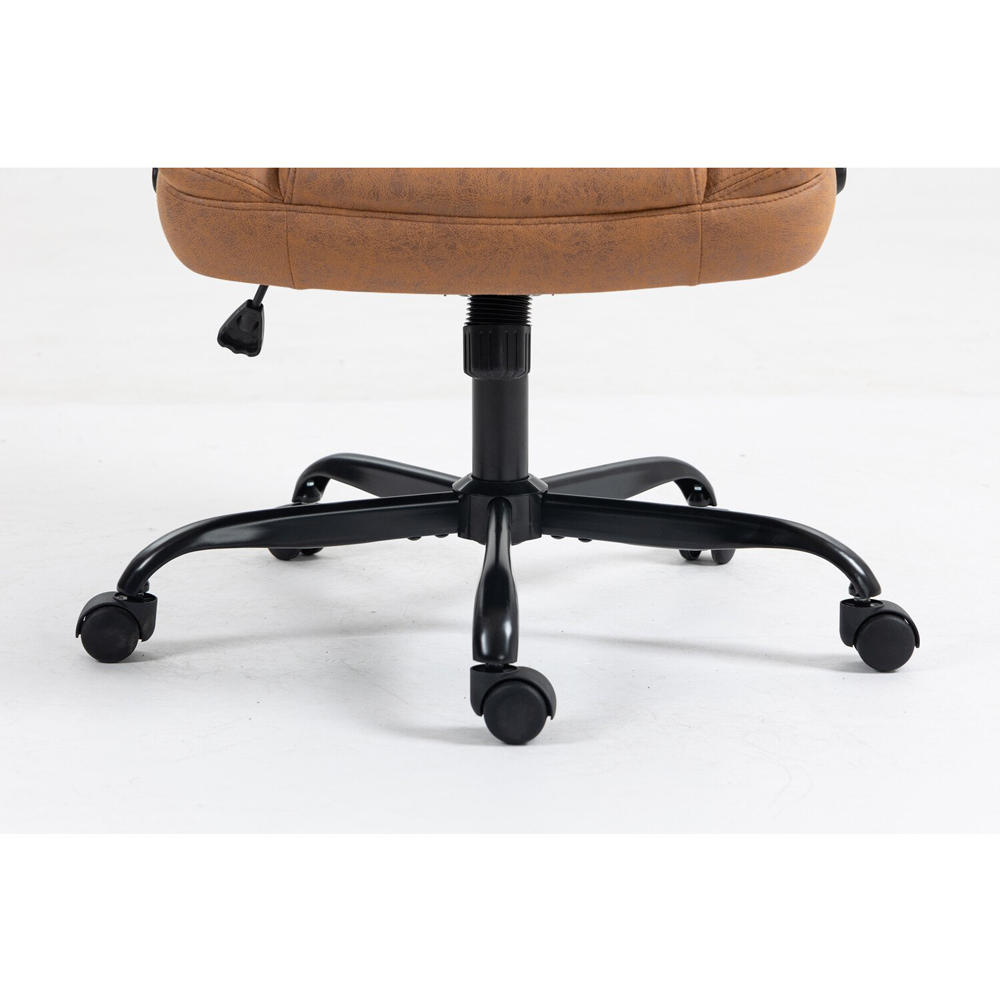 Suffolk High Back Office Chair - Brown Image 3