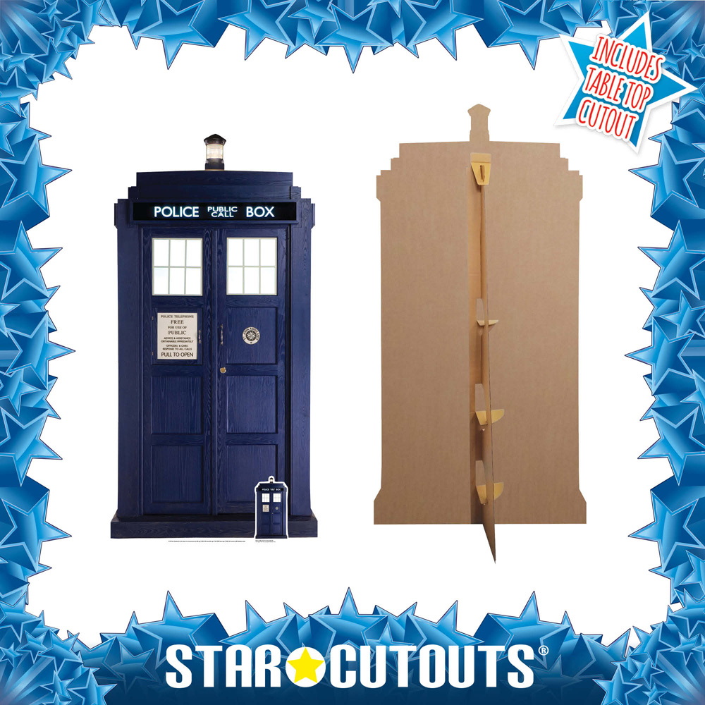 Star Cutouts The Tardis Cardboard Cutout 6.3ft Image 4
