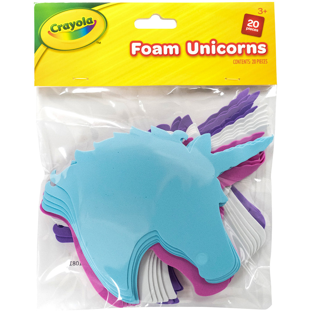 Pack of 20 Large Foam Unicorns Image