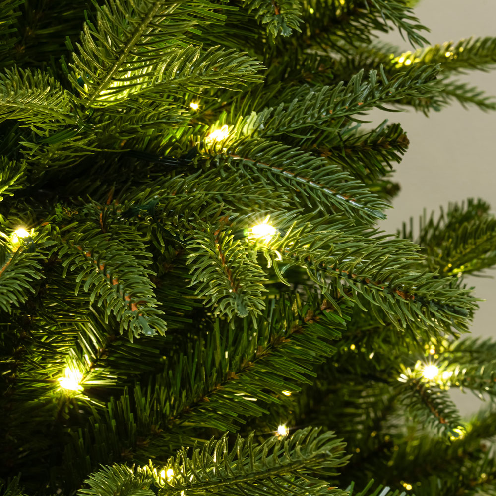 The Christmas Centre Winchester Multicolour LED Pre-Lit Fir Artificial Xmas Tree 7.5ft Image 6